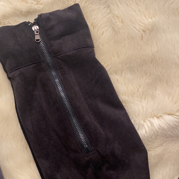 Design labs faux suede fringe jacket - Picture 5 of 7